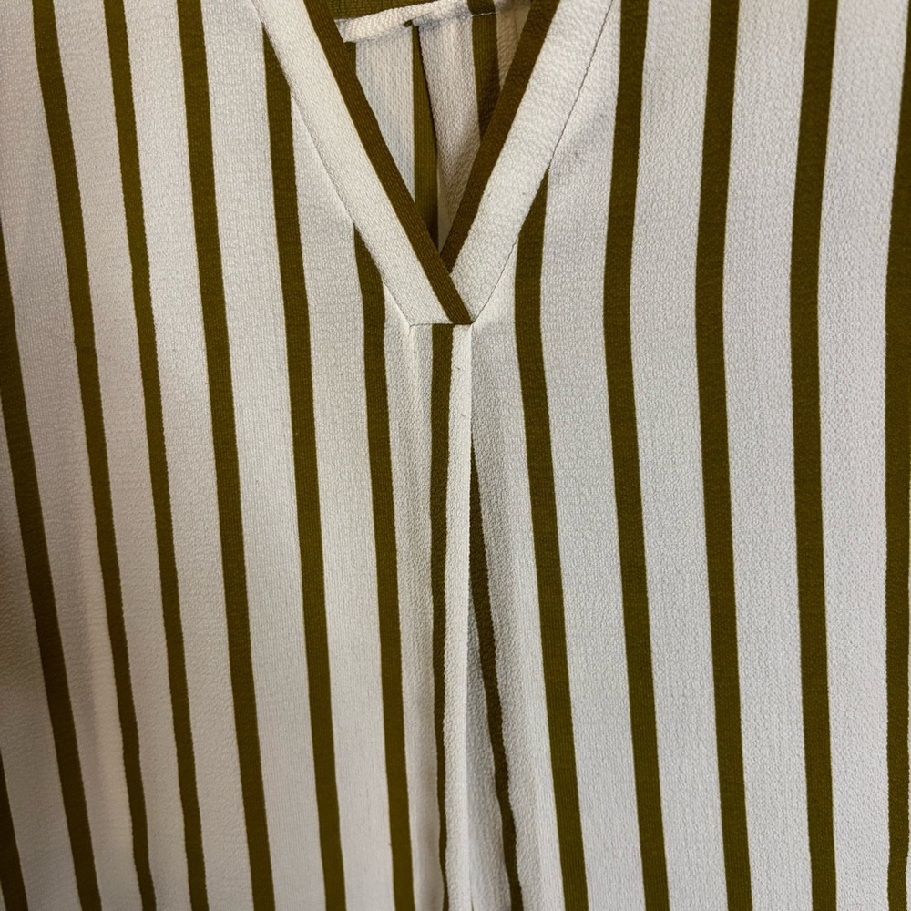 Forever 21 Green and White Striped Dress - Picture 10 of 11